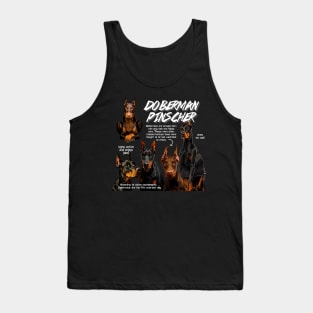 Doberman Pinscher Fun Facts Tank Top